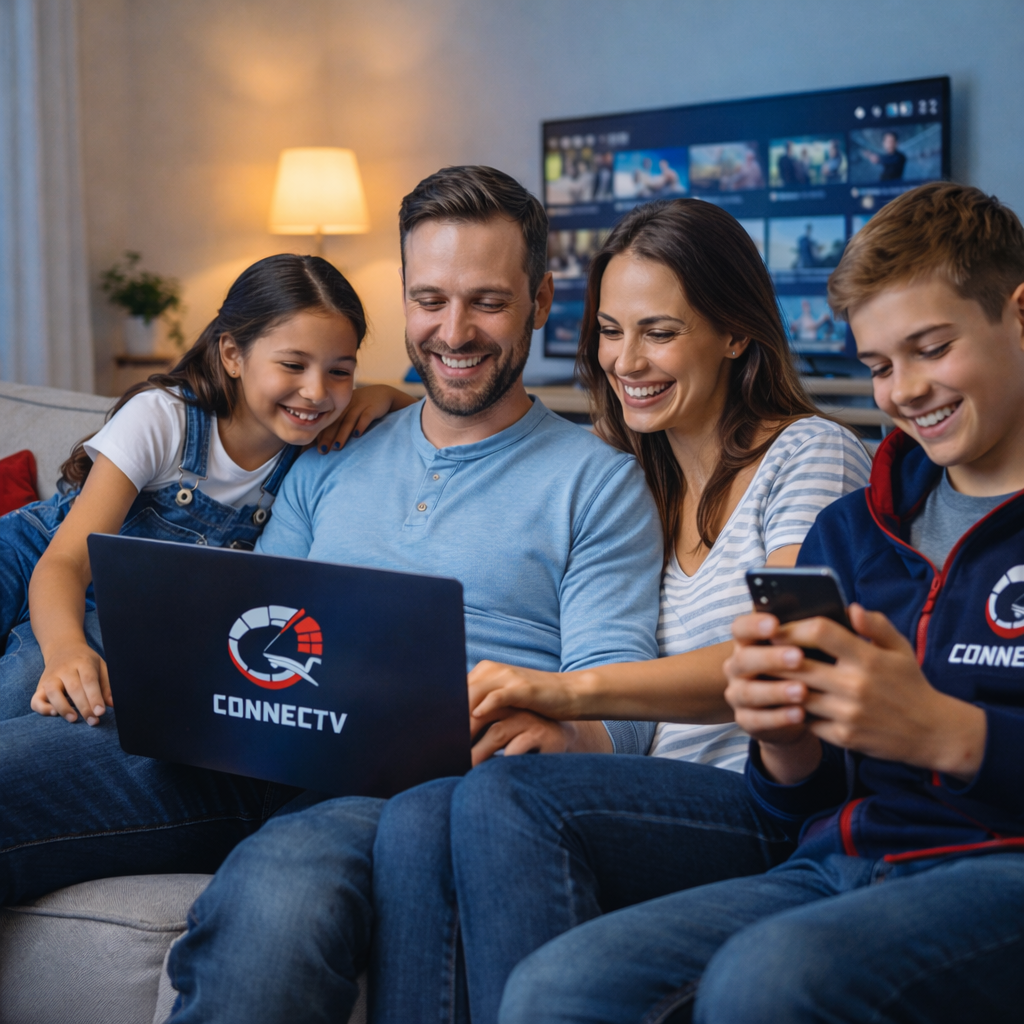 Familia con ConnecTV